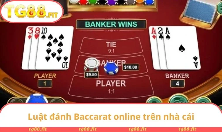 Luật đánh Baccarat online trên nhà cái