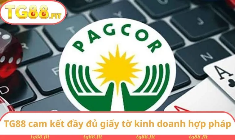 TG88 cam kết đầy đủ giấy tờ kinh doanh hợp pháp